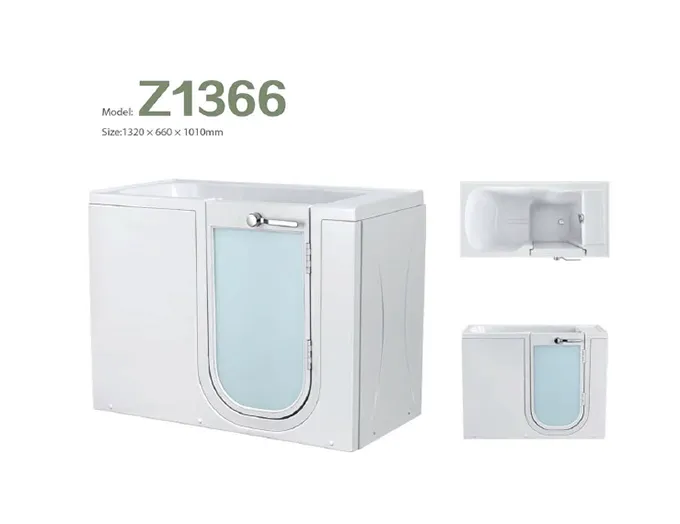 Hydrotherapy Walk-in Bathtub
