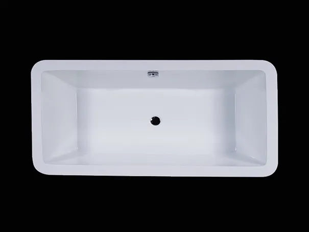 Modern Rectangular Freestanding Bathtub
