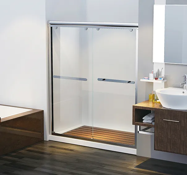 Linear Sliding Shower Screen — Single Wall